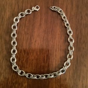 Milor Stainless Steel Open Link Necklace